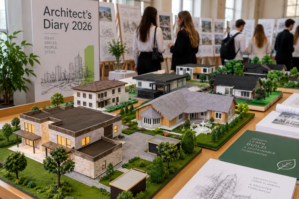 Architect’s Diary 2026 Showcases the Creativity and Skills of Future Architects at VNTU