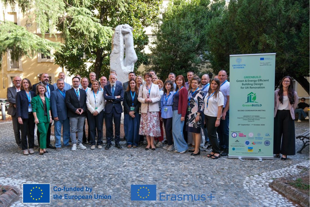 GreenBUILD Consortium Holds Second Coordination Meeting at the University of Parma